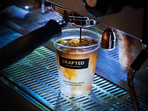 crafted coffee house